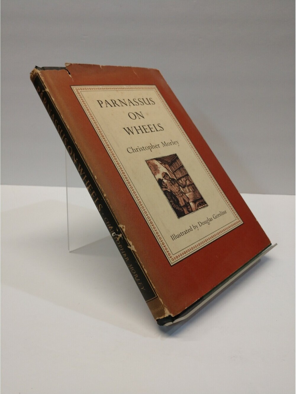 Christopher Morley, Douglas Gorsline PARNASSUS ON WHEELS BOMC 1955